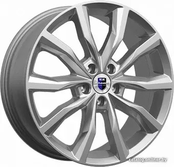 Литые диски K&K Портер 18x7.5" 5x112мм DIA 66.6мм ET 40мм Дарк платинум