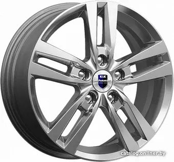 Литые диски K&K Rassvet 16x6.5" 5x100мм DIA 67.1мм ET 38мм Дарк платинум