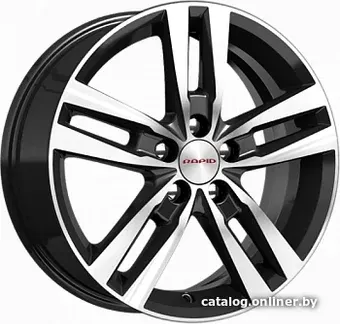 Литые диски K&K Rassvet 16x6.5" 5x112мм DIA 57.1мм ET 46мм Алмаз черный