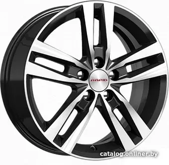 Литые диски K&K Rassvet 16x6.5" 5x114.3мм DIA 66.1мм ET 40мм Алмаз черный