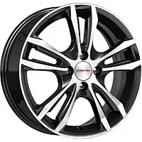 Литые диски K&K Samara 16x6" 4х114.3мм DIA 67.1мм ET 40мм Алмаз черный SK
