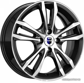 Литые диски K&K Samara 16x6" 4x100мм DIA 67.1мм ET 45мм Алмаз черный