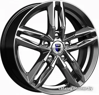 Литые диски K&K Sayan 16x6" 5x114.3мм DIA 67.1мм ET 45мм Дарк платинум