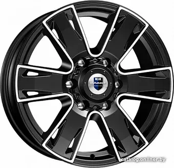 Литые диски K&K Севенна 17x7" 6x139.7мм DIA 100.1мм ET 33мм Алмаз черный
