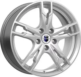 Литые диски K&K Солар 17x7" 5x108мм DIA 67.1мм ET 43мм дарк платинум