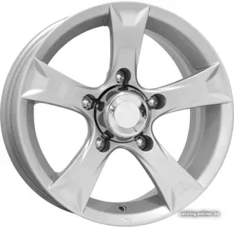 Литые диски K&K Триал 15x6.5" 5х139.7мм DIA 98мм ET 30мм Сильвер