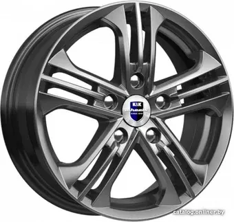 Литые диски K&K Trinity 15x6" 5x100мм DIA 57.1мм ET 43мм Дарк платинум