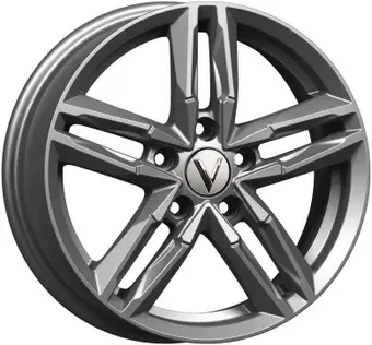 Литые диски K7 K-184 16x6" 5x114.3мм DIA 67.1мм ET 43мм Сильвер S