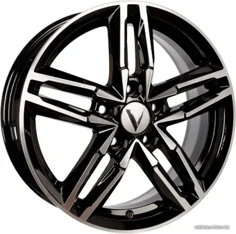 Литые диски K7 K184 16x6" 5x114.3мм DIA 67.1мм ET 43мм Домино