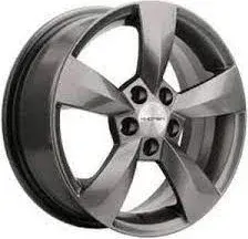 Литые диски Khomen KHW1504 (Fabia) 15x6" 5x100мм DIA 57.1мм ET 43мм G-Silver