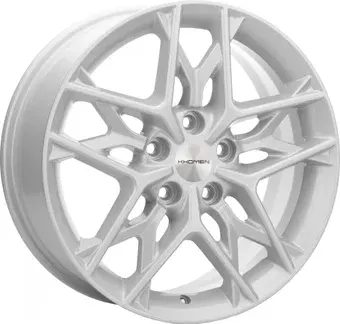 Литые диски Khomen KHW1709 Optima 17x7" 5x114.3мм DIA 67.1мм ET 50мм F-Silver