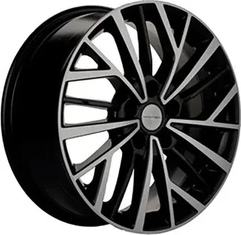 Литые диски Khomen KHW1717 Chery Tiggo 17x7" 5x108мм DIA 60.1мм ET 45мм Black FP
