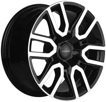 Литые диски Khomen KHW1723 17x8" 6x139.7мм DIA 67.1мм ET 38мм Black-FP