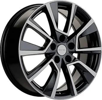 Литые диски Khomen KHW1802 Chery Tiggo 18x7.5" 5x108мм DIA 60.1мм ET 40мм Black FP