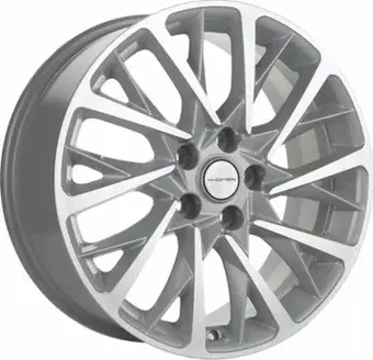 Литые диски Khomen KHW1804 Kodiaq/Tiguan 18x7.5" 5x112мм DIA 57.1мм ET 43мм F-Silver