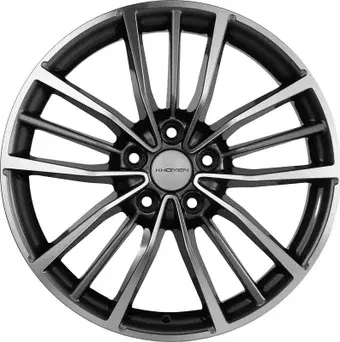 Литые диски Khomen KHW1812 Mazda CX-5/Kia Seltos 18x7" 5x114.3мм DIA 67.1мм ET 45мм Gray FP