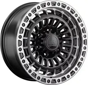 Литые диски LS 1348 18x9" 6x139.7мм DIA 100.1мм ET 30мм BKSL