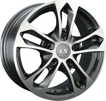 Литые диски LS 197 16х6.5" 5х139.7мм DIA 98.5мм ЕТ 40мм GMF