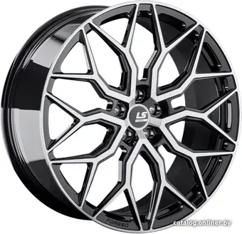 Литые диски LS FG13 21x9.5" 5x114.3мм DIA 67.1мм ET 38мм BKF