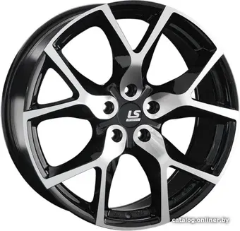 Литые диски LS RC12 20x8.5" 5x112мм DIA 66.6мм ET 30мм BKF