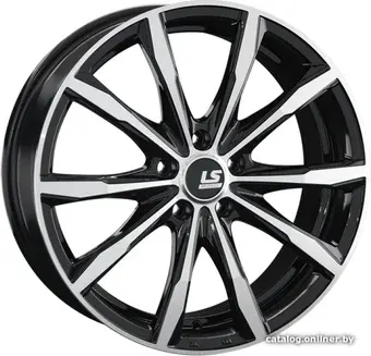 Литые диски LS RC38 19x8" 5x108мм DIA 63.3мм ET 45мм BKF