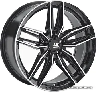 Литые диски LS RC54 18x8" 5x112мм DIA 66.6мм ET 40мм BKF