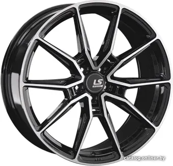 Литые диски LS RC58 20x9" 5x112мм DIA 66.6мм ET 20мм BKF