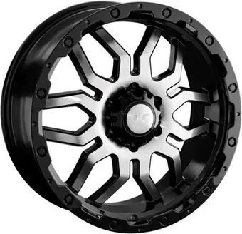 Литые диски LS1285 17x8" 6x139.7мм DIA 110.5мм ET 10мм BKF