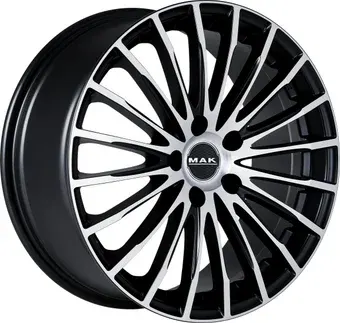 Литые диски MAK Fatale 17x7.5" 5x112мм DIA 76мм ET 43мм Ice Black