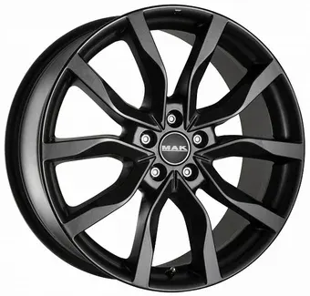 Литые диски MAK Highlands 20x9.5" 5x120мм DIA 72.6мм ET 40мм Matt Black