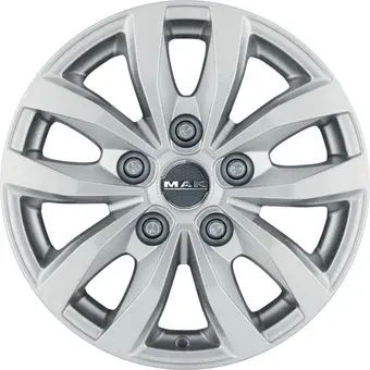 Литые диски MAK Load 5 3 17x7" 5x160мм DIA 65.1мм ET 55мм Silver