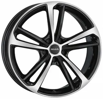 Литые диски MAK Nurburg 21x8.5" 5x112мм DIA 66.45мм ET 43мм Black Mirror