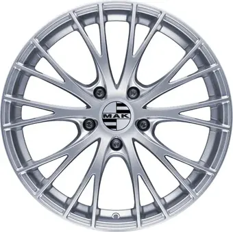 Литые диски MAK Rennen 19x8" 5x112мм DIA 66.45мм ET 21мм Silver