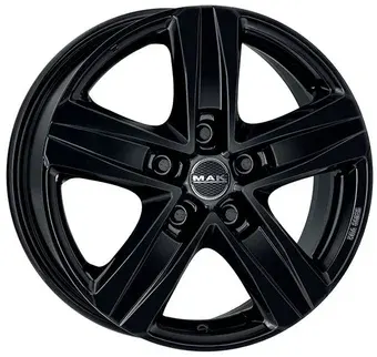 Литые диски MAK Stone 5 3 15x6.5" 5x160мм DIA 65.1мм ET 58мм Gloss Black
