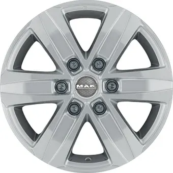 Литые диски MAK Stone 6 18x8" 6x139.7мм DIA 106.1мм ET 15мм Silver