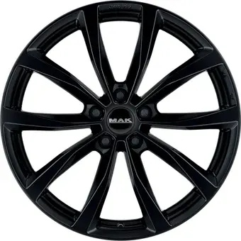 Литые диски MAK Wolf 19x7.5" 5x114.3мм DIA 67.1мм ET 50мм Gloss Black