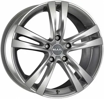 Литые диски MAK Zenith 17x8" 5x114.3мм DIA 76мм ET 40мм Hyper Silver