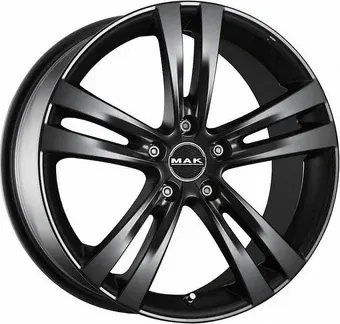 Литые диски MAK Zenith 17x8" 5x114.3мм DIA 76мм ET 40мм Matt Black