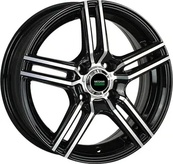 Литые диски Megami MGM-1 15x6" 4x100мм DIA 54.1мм ET 48мм BKF