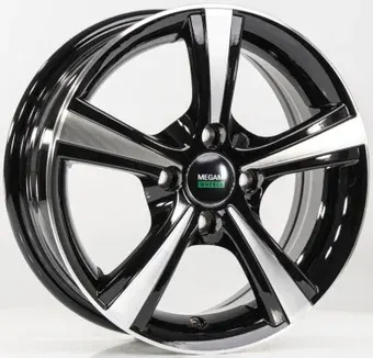 Литые диски Megami MGM-10 14x5.5" 4x100мм DIA 60.1мм ET 40мм BKF