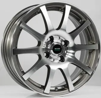 Литые диски Megami MGM-2 15x6" 4x100мм DIA 60.1мм ET 50мм GMF