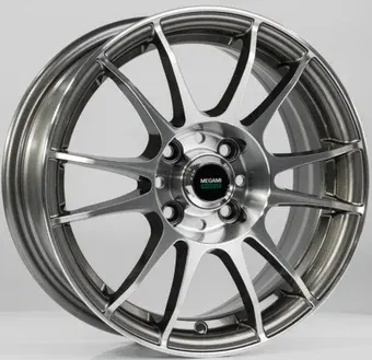 Литые диски Megami MGM-3 15x6" 4x100мм DIA 54.1мм ET 46мм GMF