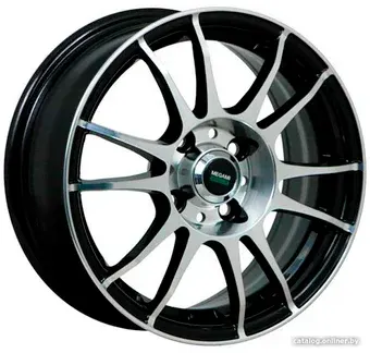 Литые диски Megami MGM-3 15x6" 4x100мм DIA 60.1мм ET 50мм BKF