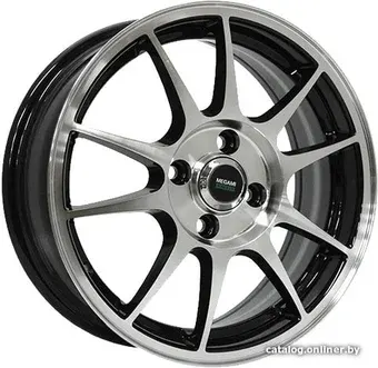 Литые диски Megami MGM-5 14x6" 4x100мм DIA 54.1мм ET 40мм BKF