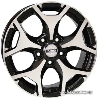 Литые диски Neo 653 16x6.5" 5x114.3мм DIA 66.1мм ET 50мм BD