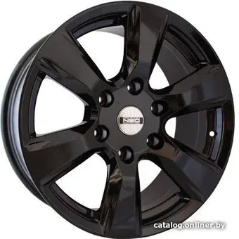 Литые диски Neo 705 17x7.5" 6x139.7мм DIA 106.1мм ET 25мм BL