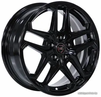 Литые диски NZ R-04 16x6.5" 5x100мм DIA 57.1мм ET 35мм Black