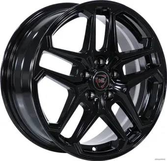 Литые диски NZ R-04 16x6.5" 5x105мм DIA 56.6мм ET 38мм BLACK