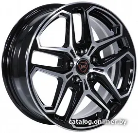 Литые диски NZ R-04 16x6.5" 5x114.3мм DIA 60.1мм ET 45мм BKF