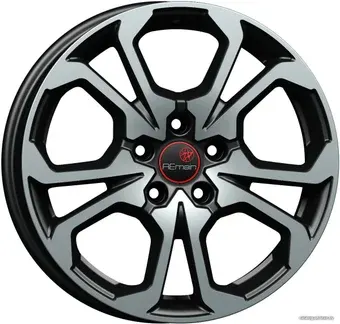 Литые диски Remain R242 17x6.5" 5x114.3мм DIA 60.1мм ET 50мм Алмаз черный